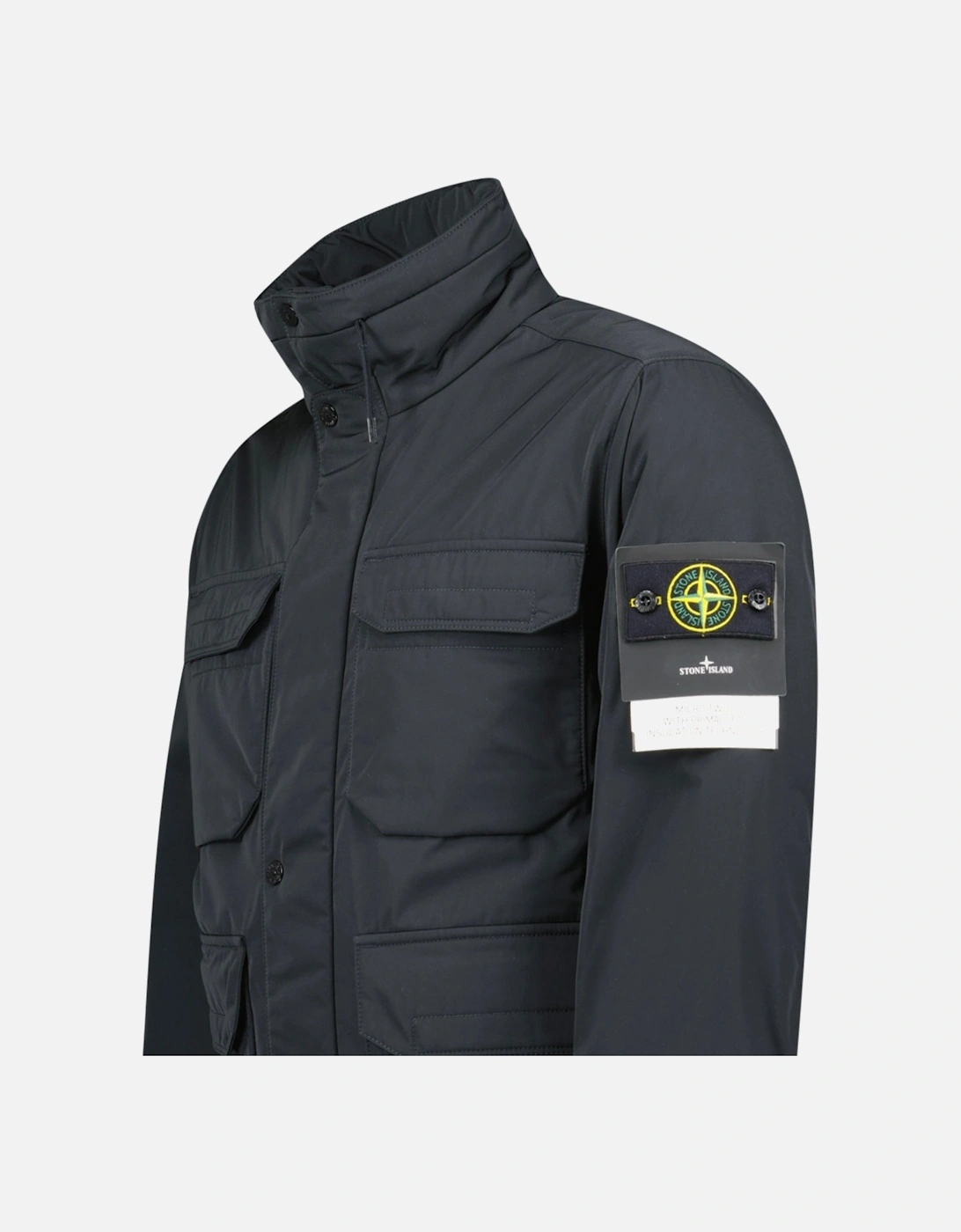Micro-Twill Primaloft Field Jacket Black