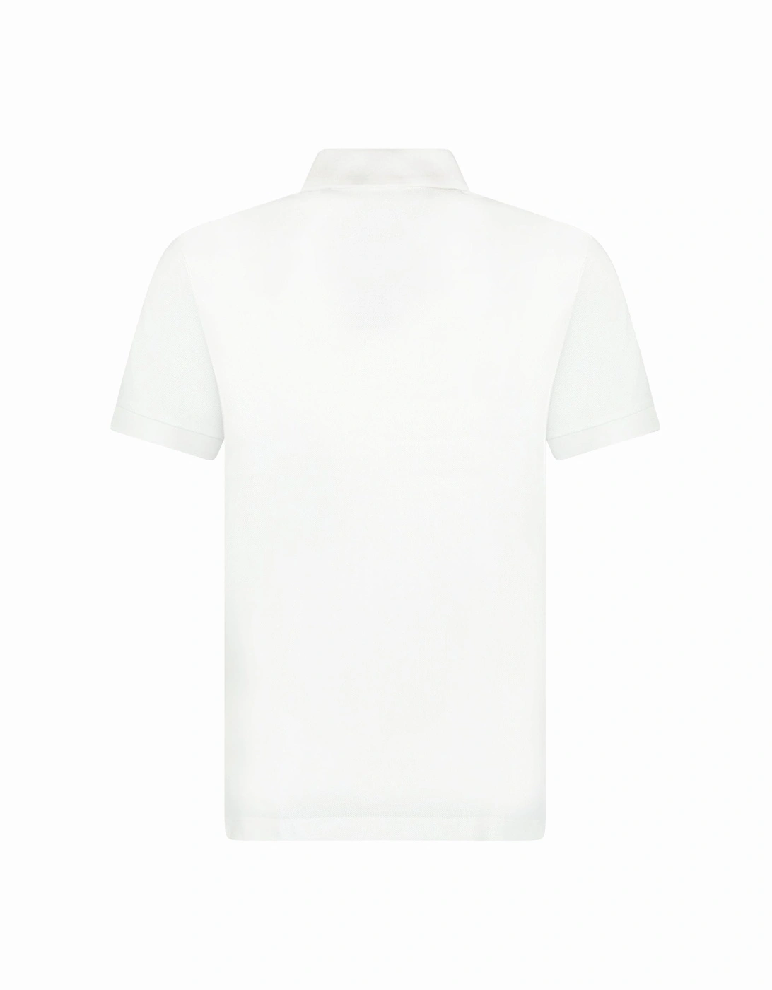 Burberry 'Hartford' Check Placket Polo White