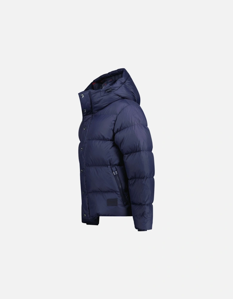 Halsby Down Puffer Jacket Navy Blue