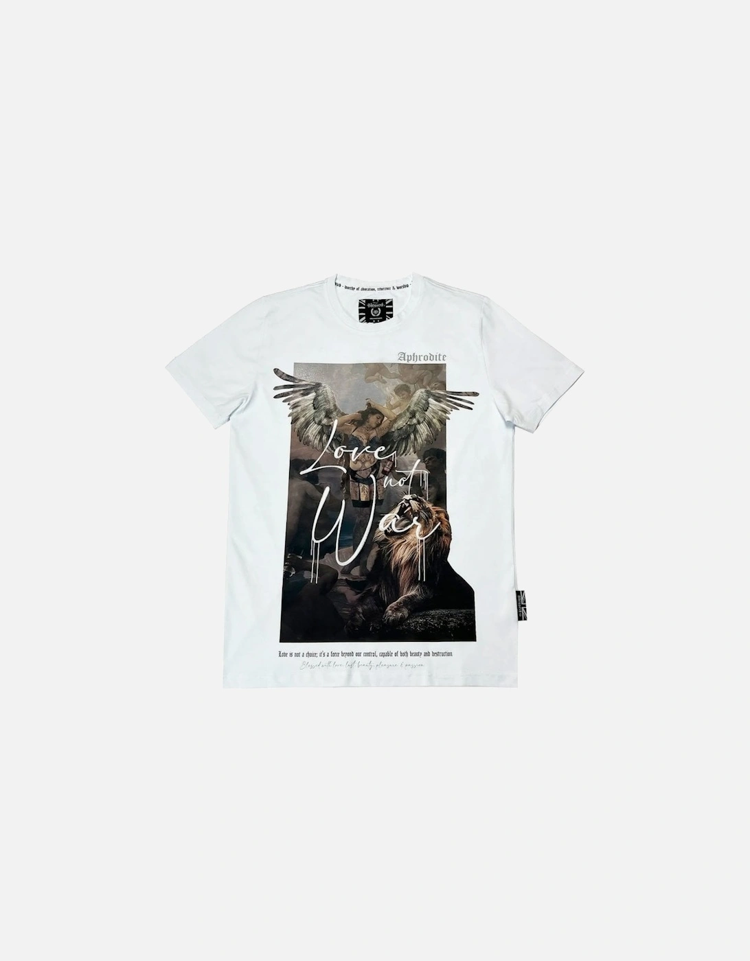 Angel Print T Shirt White, 4 of 3