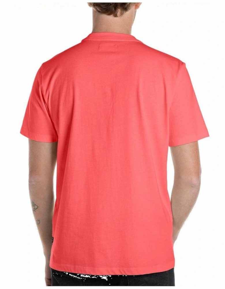 Mens Organic Logo T Shirt Red