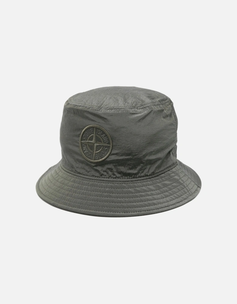 Nylon Material S0076 Bucket Hat Green