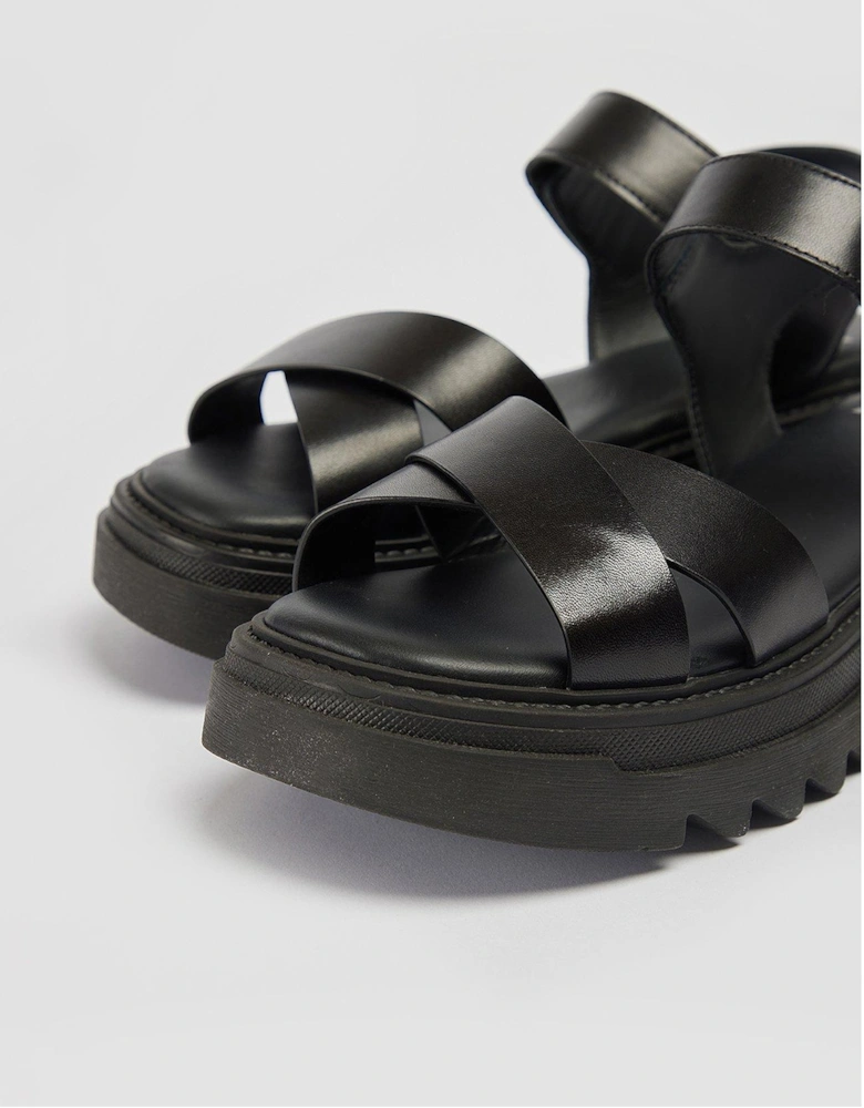 Lianna Black Sandal