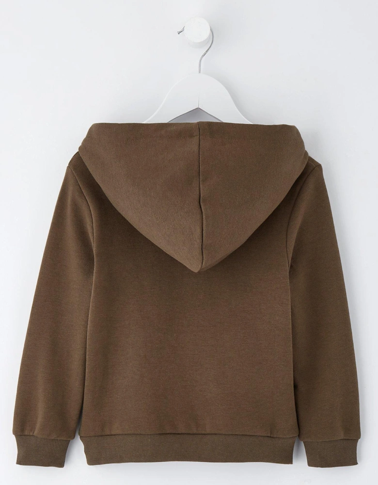 Younger Boys Hoodie - Brown