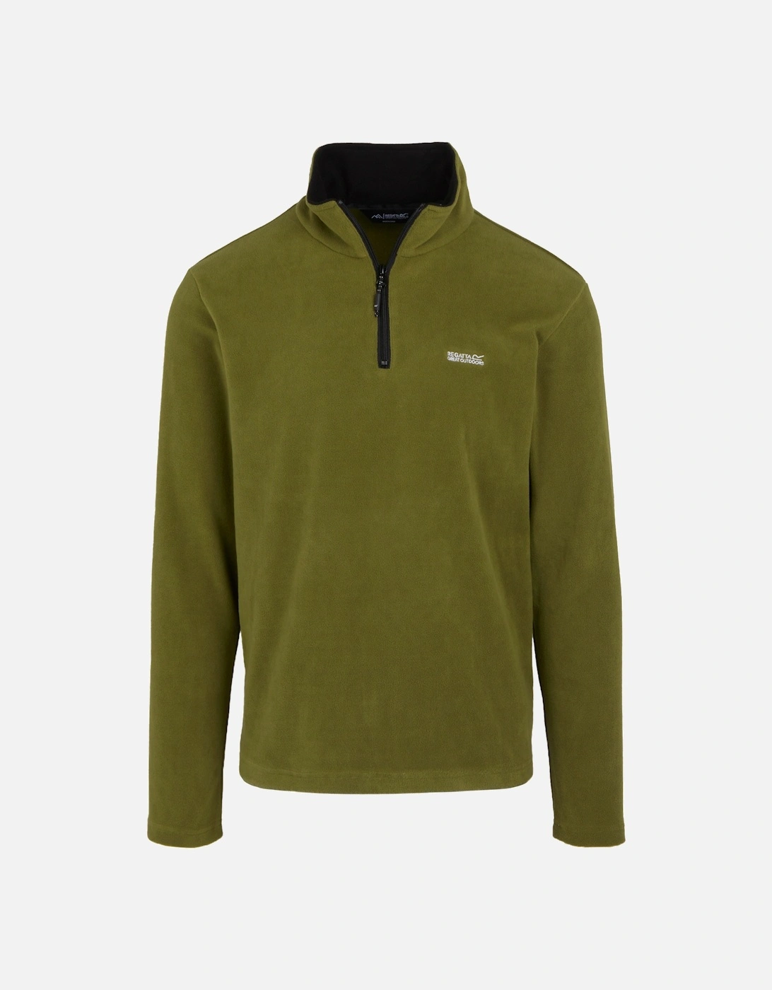 Great Outdoors Mens Thompson Half Zip Fleece Top, 5 of 4