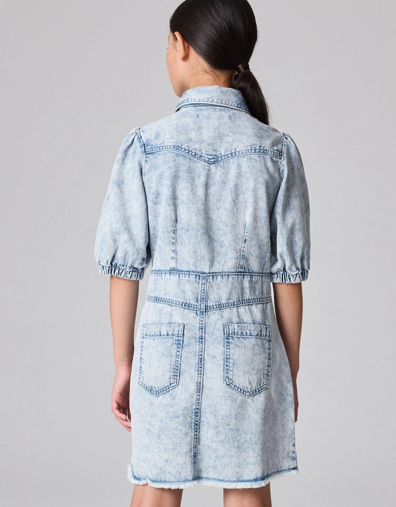 All Saints Kids Jackie Denim Dress