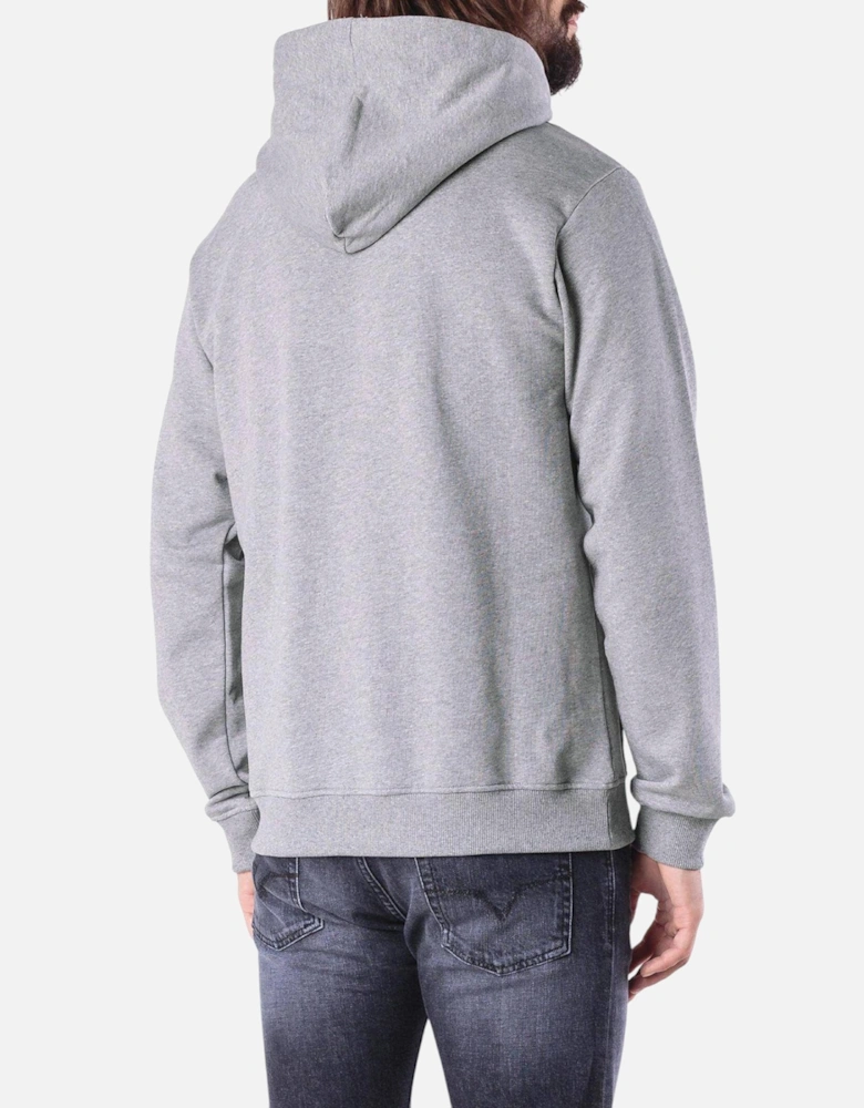 Mens Hoodie Classic Tiger Hoodie Pullover Jumper Winter Long Sleeve Grey