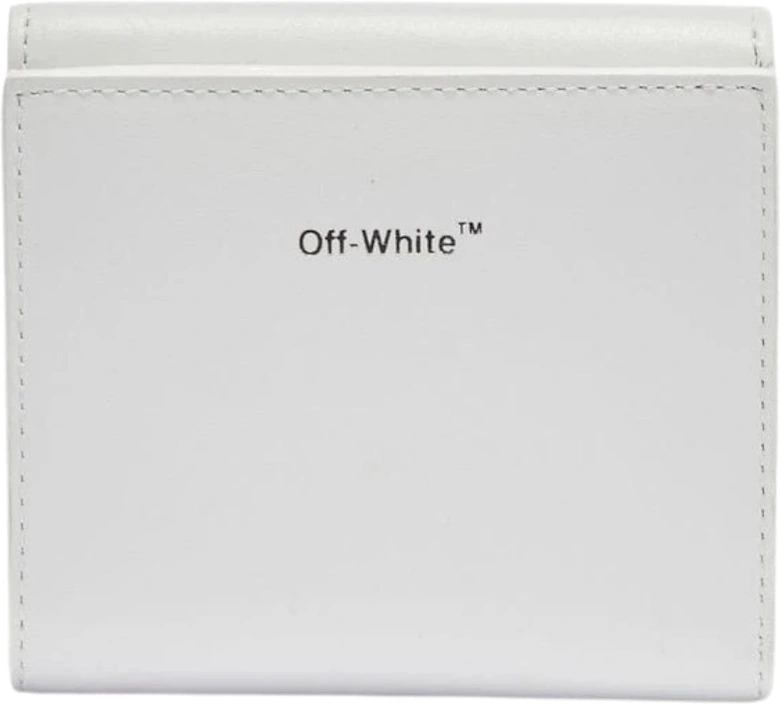 Quote Logo White Jitney French Purse