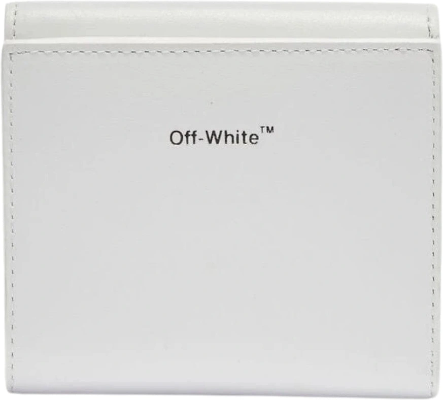 Quote Logo White Jitney French Purse