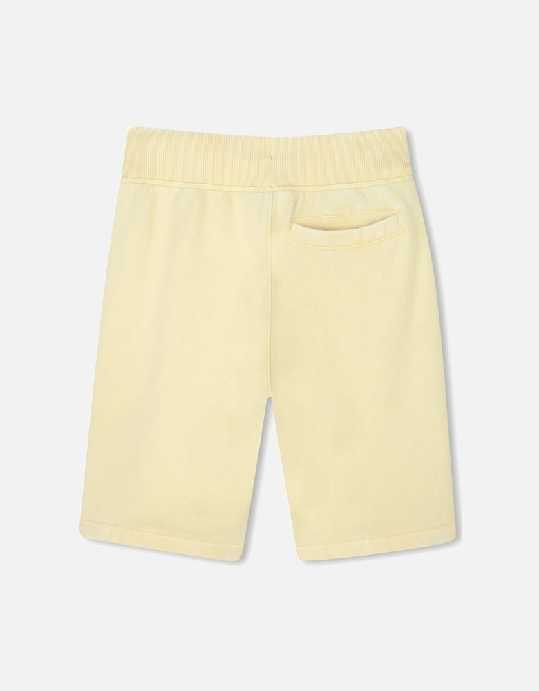 HUGO JERSEY YELLOW SHORTS G00366