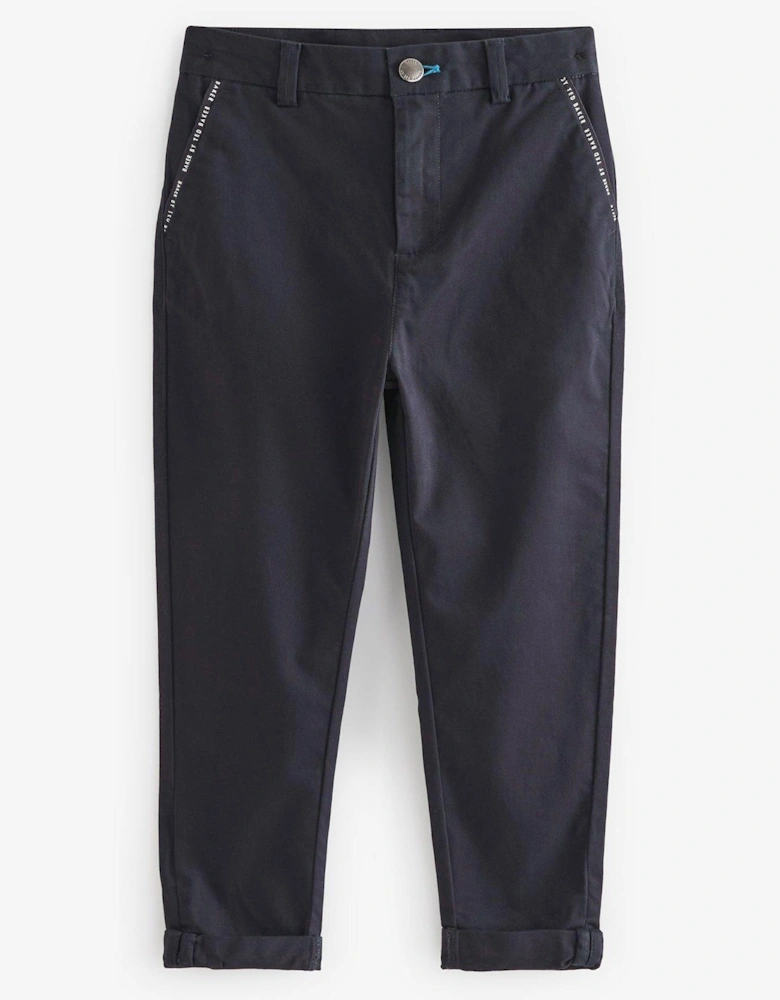 Boys Chino Trousers - Navy