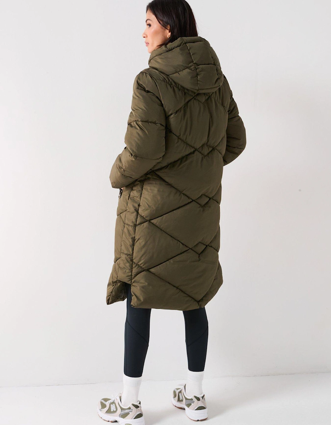 Vista Padded Hood Coat - Green