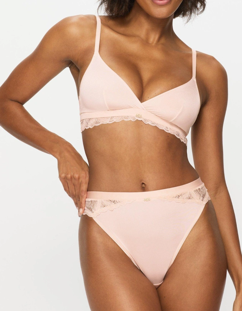 Harper High-Rise Brazilian - Light Pink