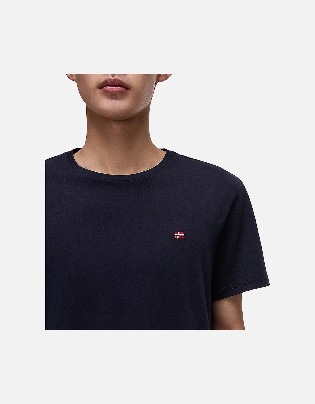 Salis Sum T-Shirt Navy Blue