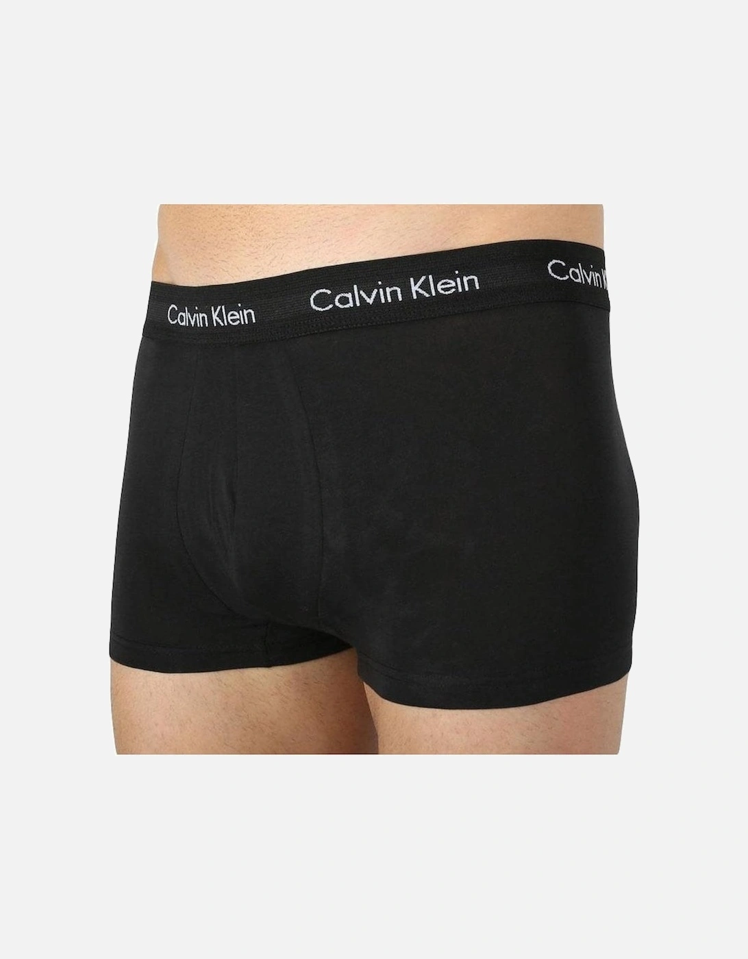 5-Pack Boxer Trunks, All Black