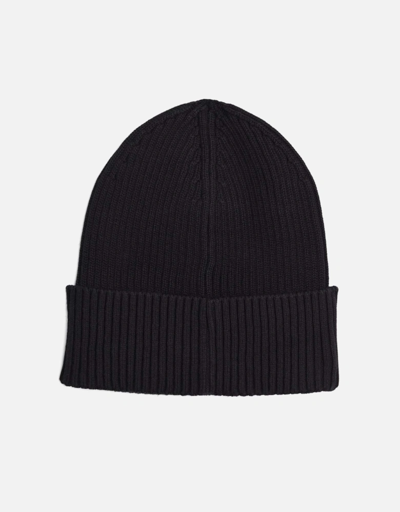 Heritage Badge Rib-Knit Beanie