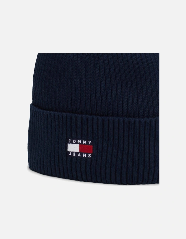 Heritage Badge Rib-Knit Beanie