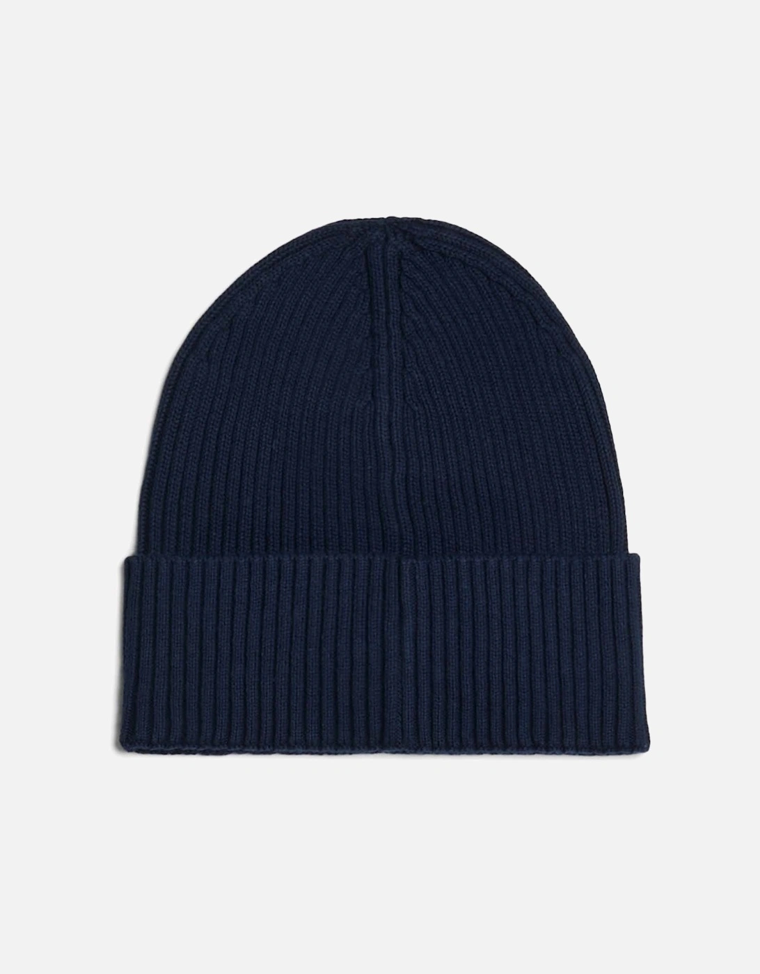 Heritage Badge Rib-Knit Beanie