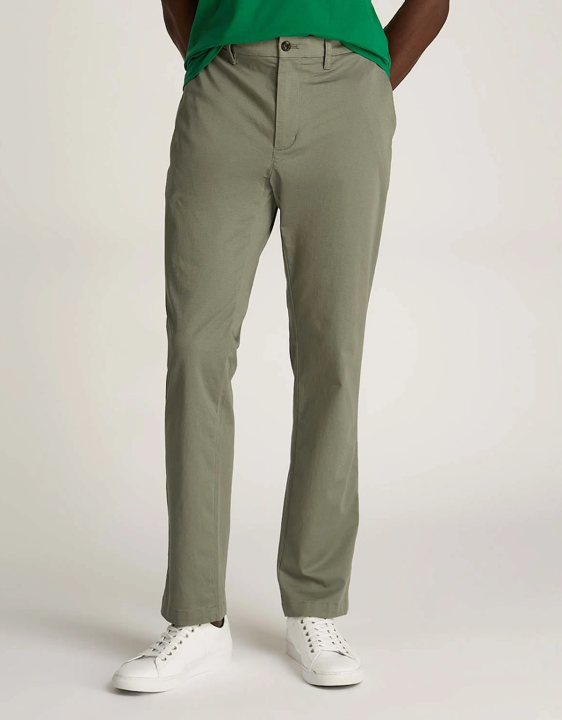 Denton Printed Straight-Fit Chinos