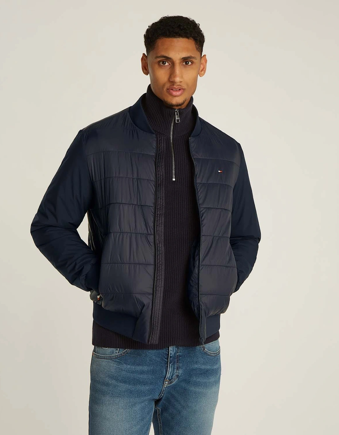 Water Repellent Thermal Bomber Jacket