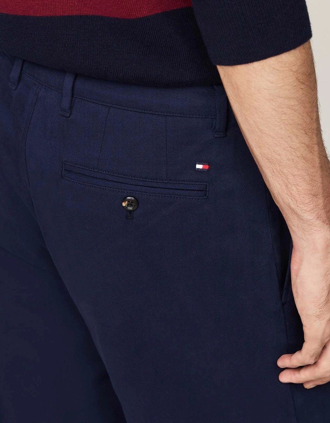 Brushed Twill Tapered Chinos