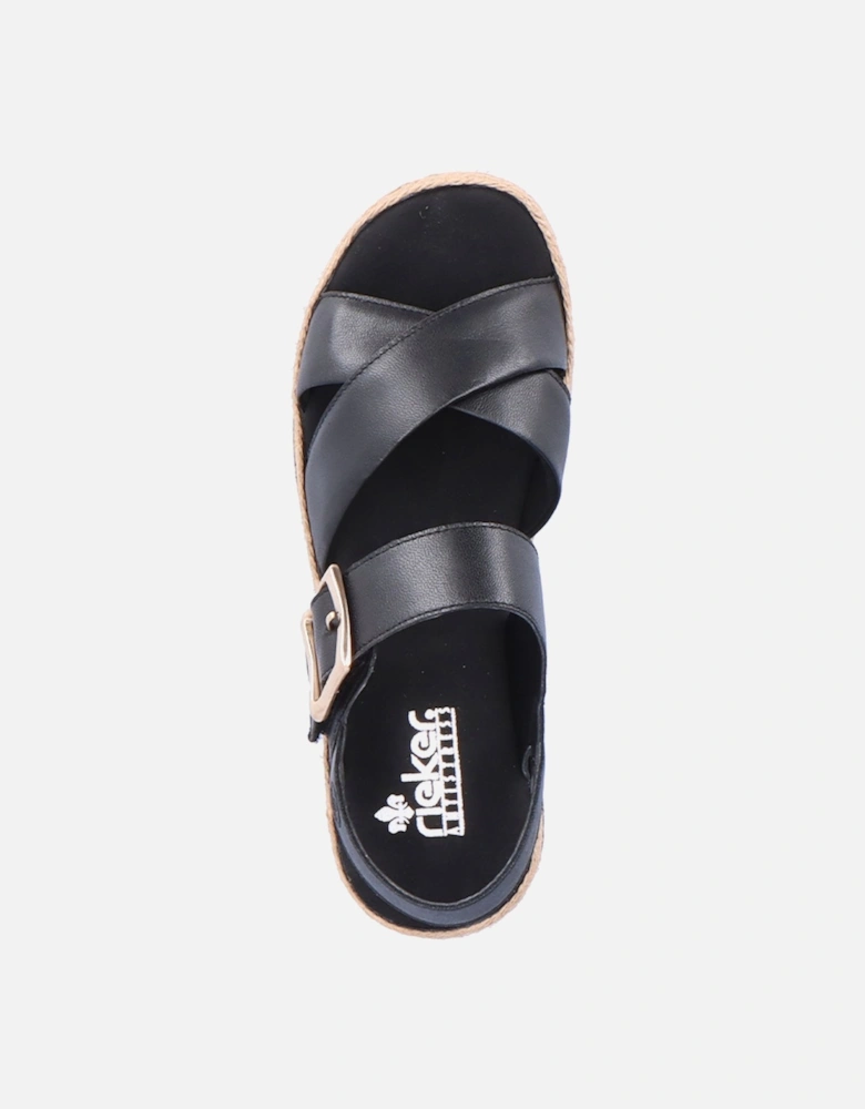 V7951-00 Women's Sandal Black