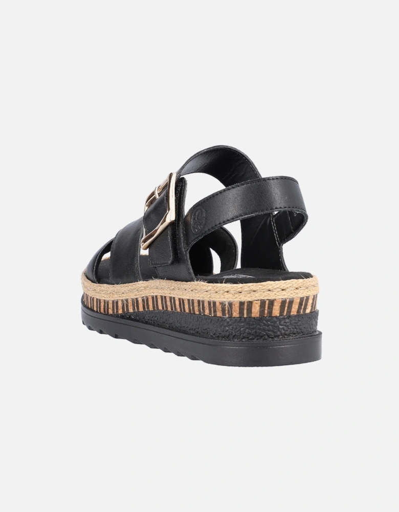 V7951-00 Women's Sandal Black