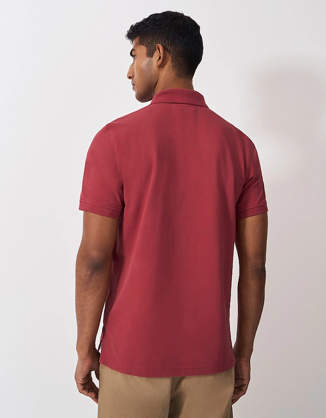 Men's Classic Pique Polo Brick Red