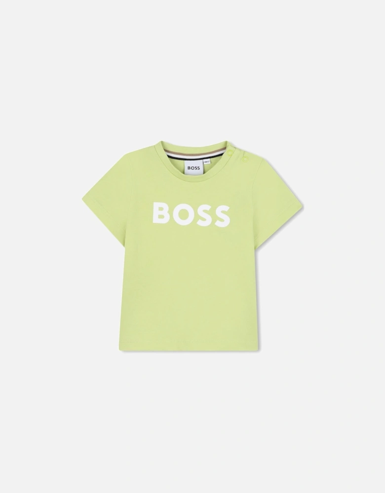 BOSS BABY/TODDLER LIME T SHIRT J52105