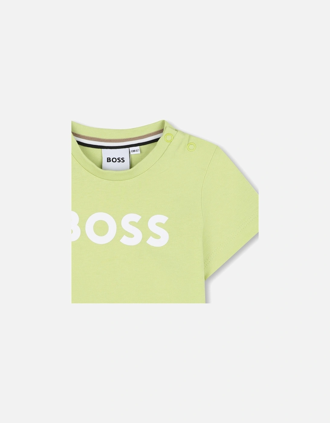 BOSS BABY/TODDLER LIME T SHIRT J52105