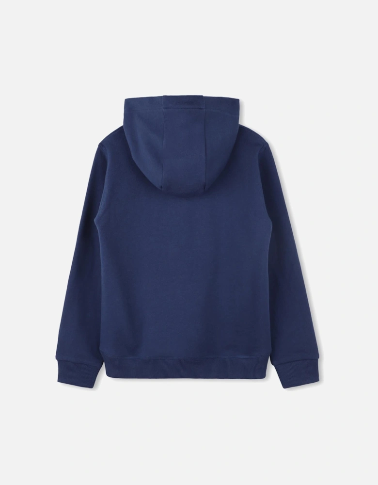 HUGO BLUE HOODED SWEATSHIRT G00349