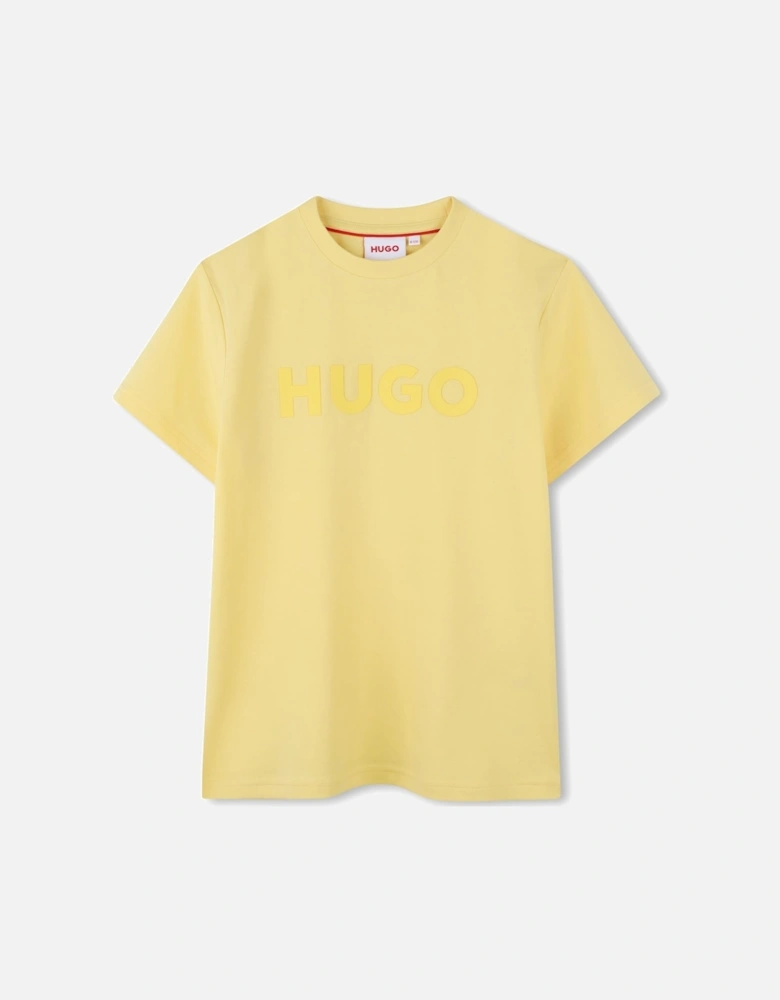 HUGO YELLOW T SHIRT G00333