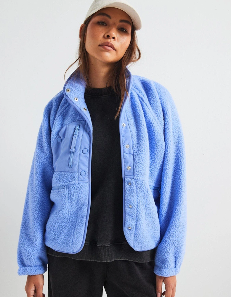 Womens Hit The Slopes Jacket - Blueberry