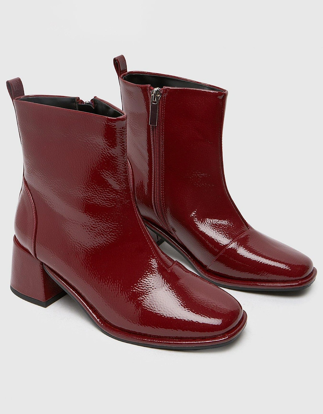 Bowie Ankle Boot - Red