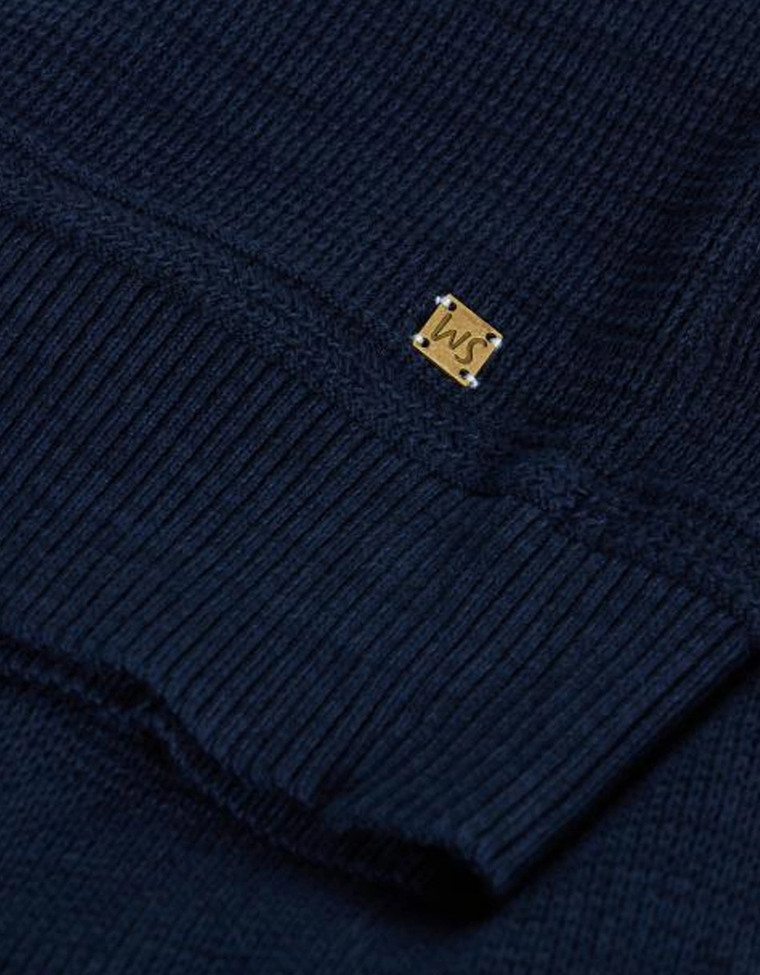 Men's Attadale Crew Neck Jumper Dark Navy