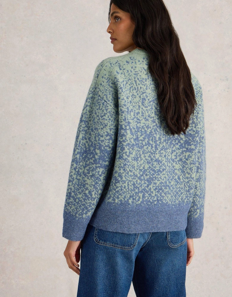 Ombre Jumper - Blue