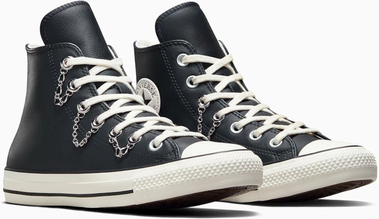 Womens Premium Party Chuck Taylor High Top - Beige