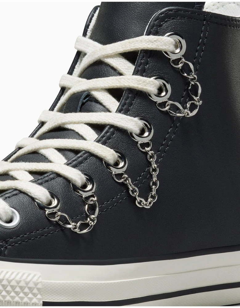 Womens Premium Party Chuck Taylor High Top - Beige