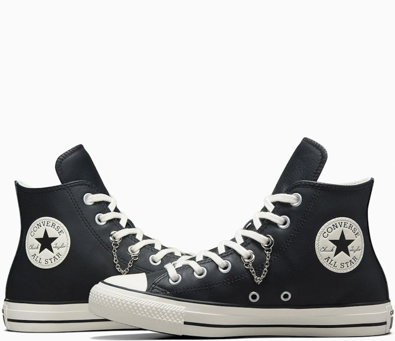 Womens Premium Party Chuck Taylor High Top - Beige