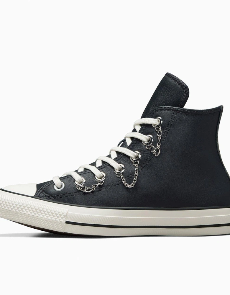 Womens Premium Party Chuck Taylor High Top - Beige