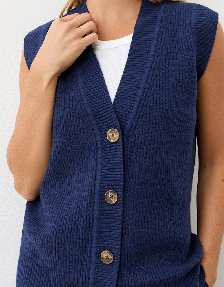 Winnie Vest - Navy