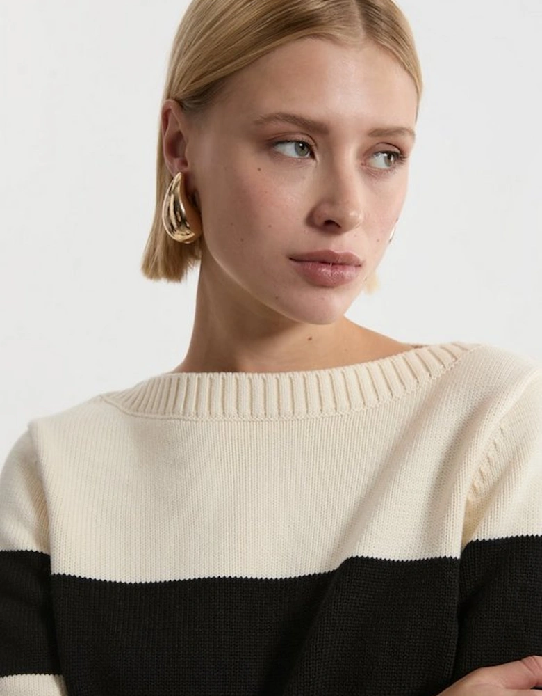 Knitted Stripe Jumper