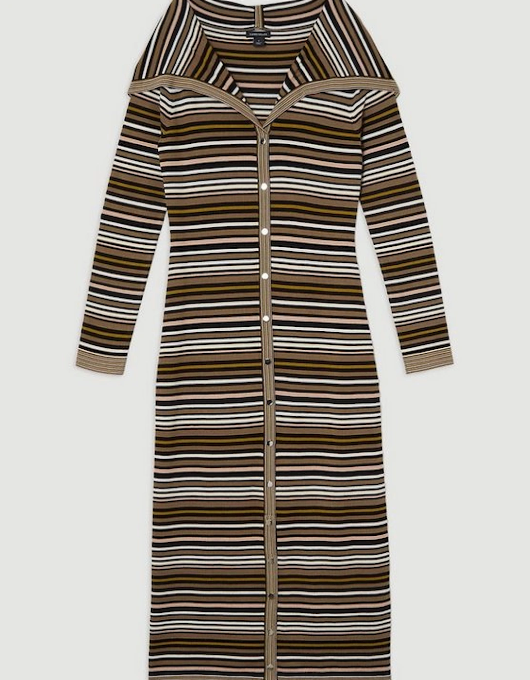 Archive Collection - Wide Collar Knitted Dress