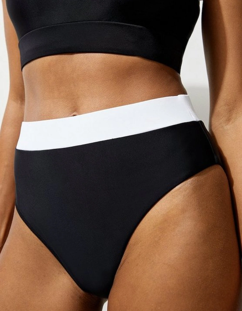 High Waist Bikini Bottoms