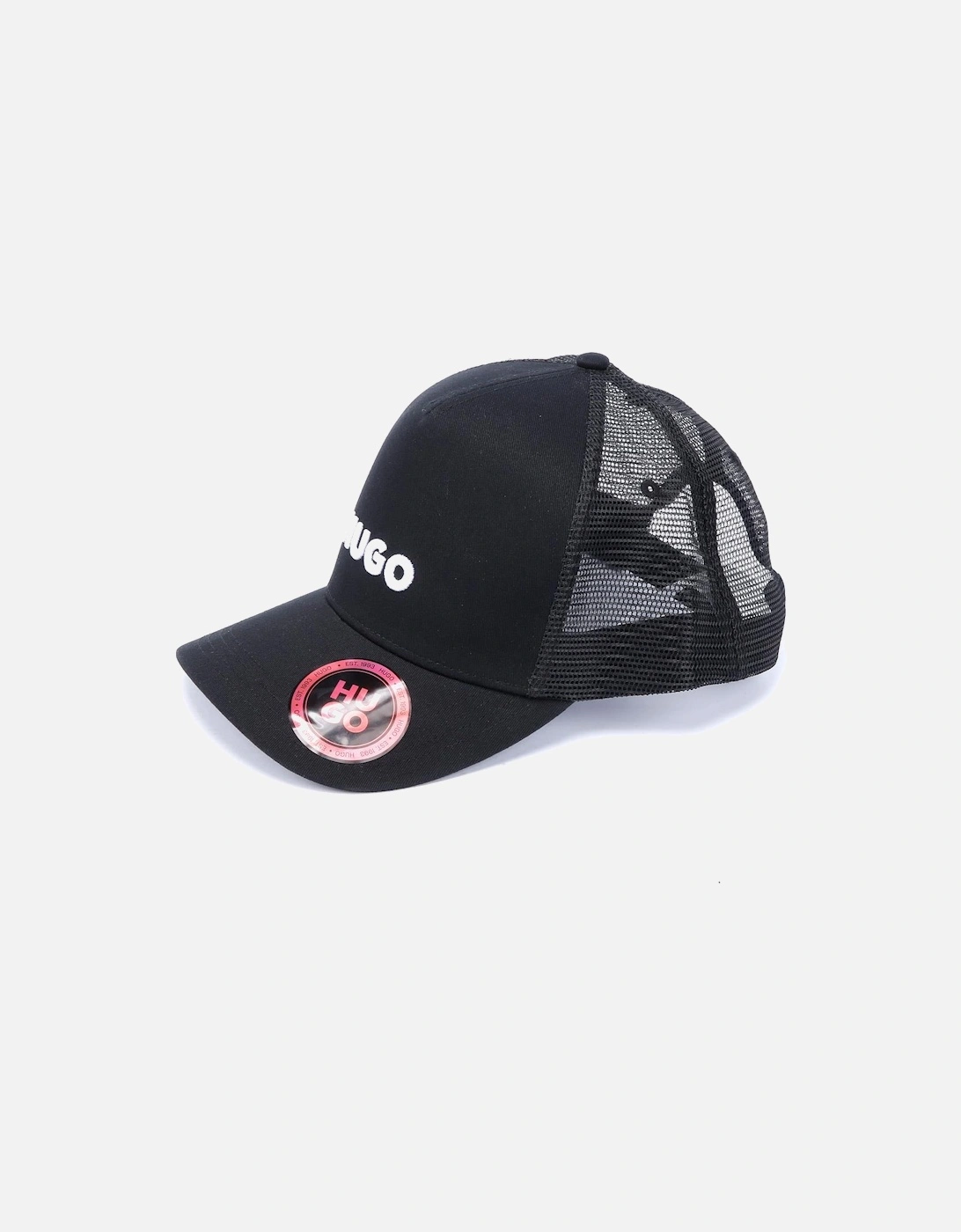 Hugo Marsel Trucker Cotton Men's Black Caps