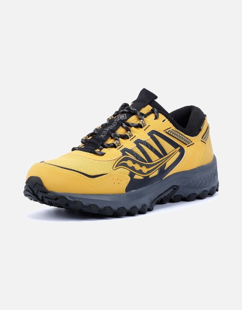 - S70849-3 UNISEX GRID PEAK MUSTARD/BLACK