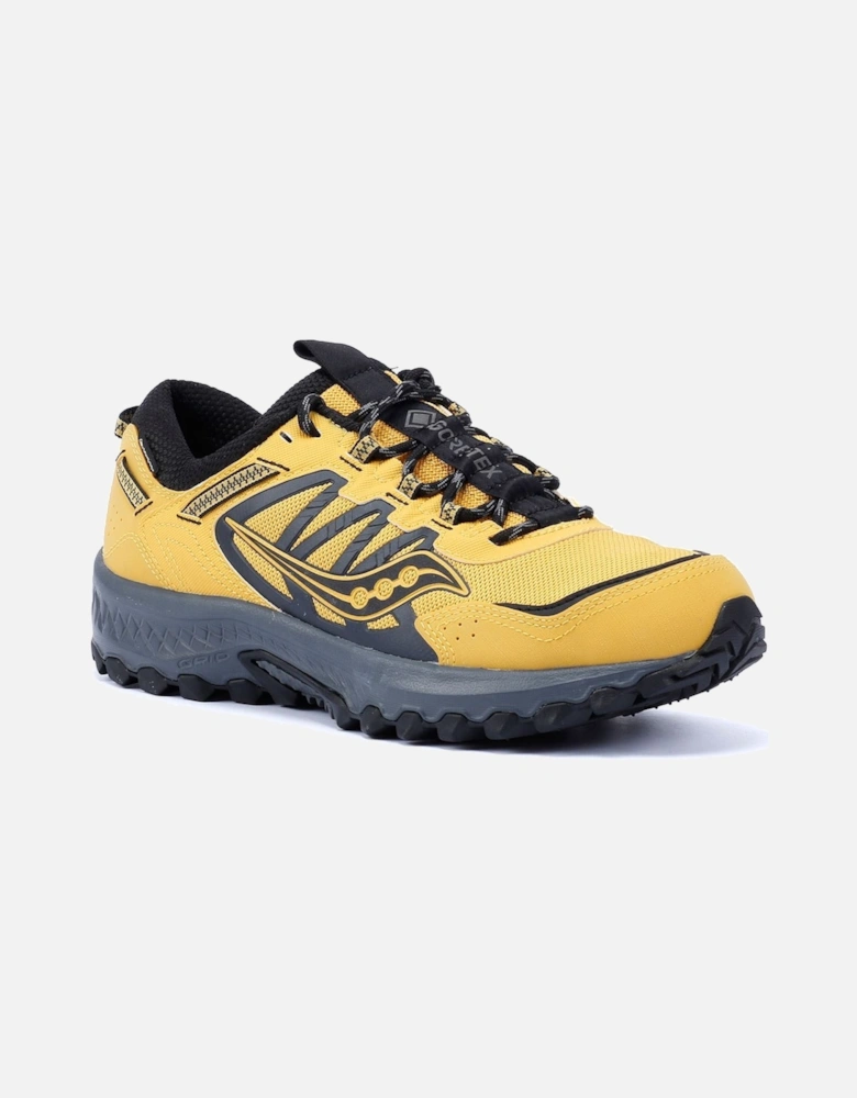 - S70849-3 UNISEX GRID PEAK MUSTARD/BLACK