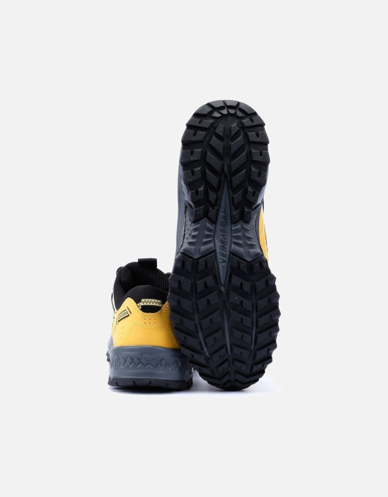 Grid Peak Mustard Trainers