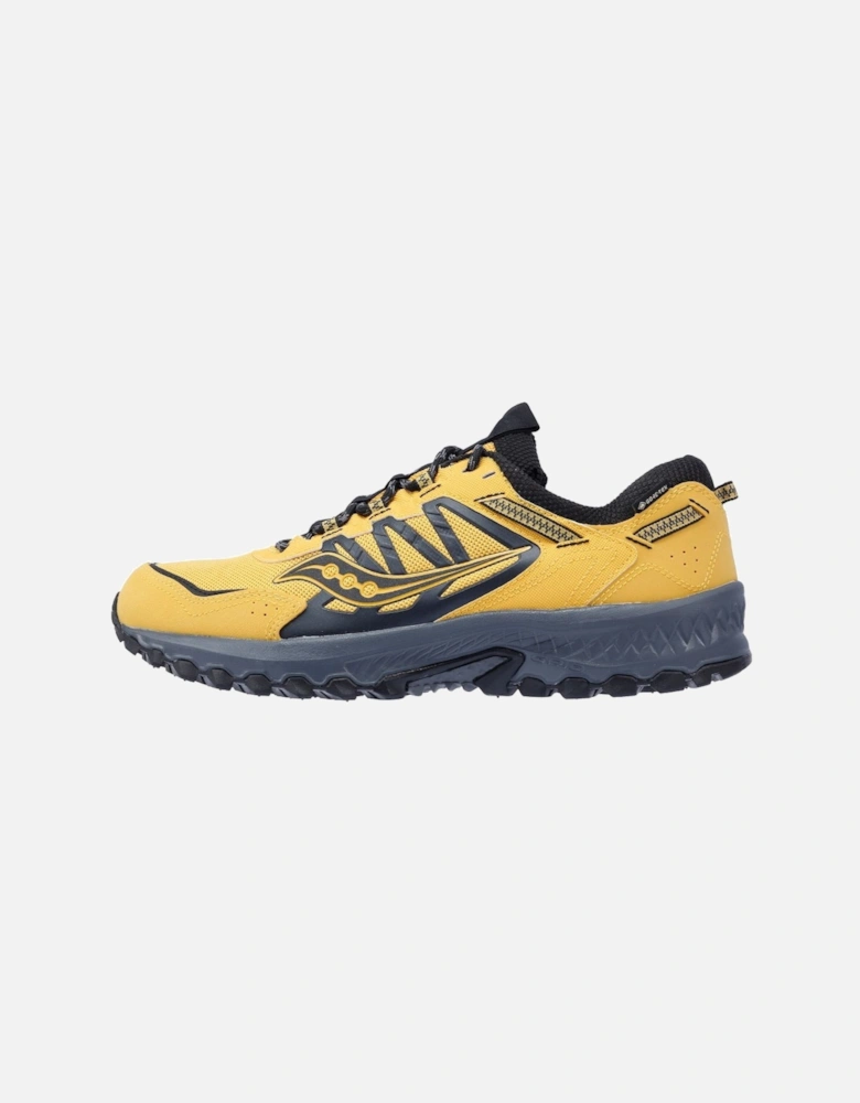 Grid Peak Mustard Trainers