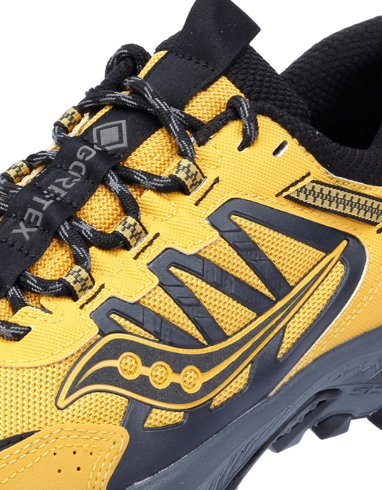 Grid Peak Mustard Trainers